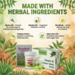 Rosden Ayurvedic Combo of Neem Aloe Vera Soap & Antifungal Cream for Ringworm - Image 3