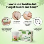 Rosden Ayurvedic Combo of Neem Aloe Vera Soap & Antifungal Cream for Ringworm - Image 4