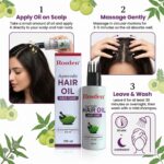 Rosden Herbal Hair Oil for Hair Growth, Hair Fall Control & Stronger Hair - Image 4