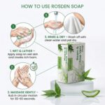 Rosden Ayurvedic Neem Aloe Vera Soap for Clear, Soft & Glowing Skin - Image 5